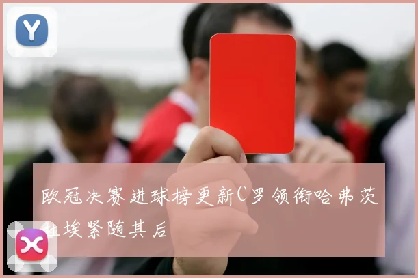 欧冠决赛进球榜更新C罗领衔哈弗茨杜埃紧随其后